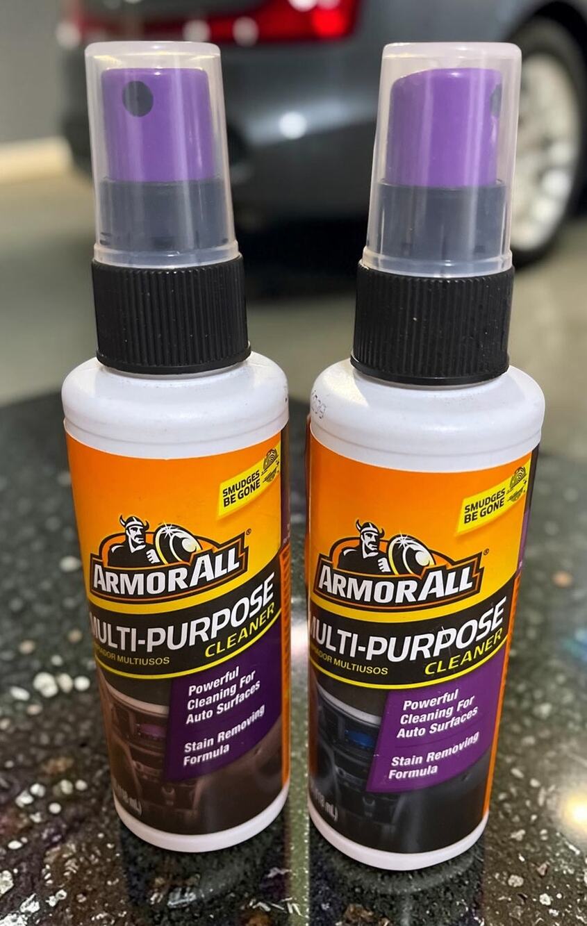 2 New Armor All 4 oz Auto Multi-Purpose Cleaner Sprays Original Protectant